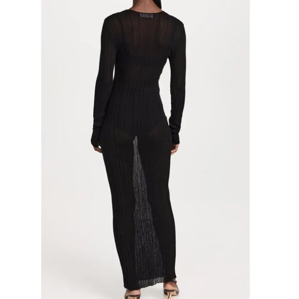 LIONESS Prophecy Maxi Dress - Onyx - Picture 2 of 5